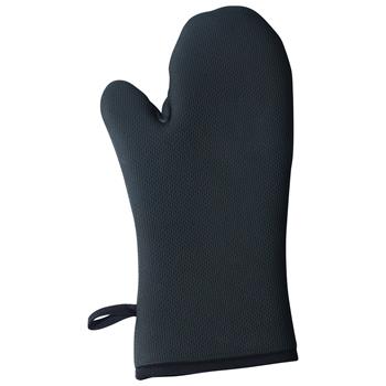 Winco Oven Mitt, 15&quot;, Neoprene, Black