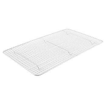 Winco Pan Grate for Full-size Steam Pan, 10&quot; x 18&quot;, Chrome Plated
