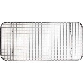 Winco Pan Grate for Third-Size Steam Pan, 5&quot; x 10-1/2&quot;, Stainless Steel