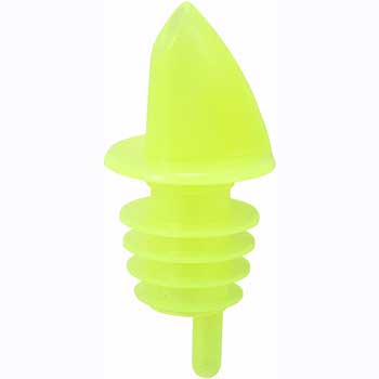 Winco Free Flow Pourers, Yellow, Dozen