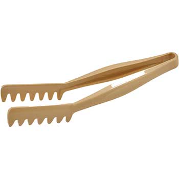 Winco Spaghetti Tongs, 11&quot;, Polycarbonate, Beige