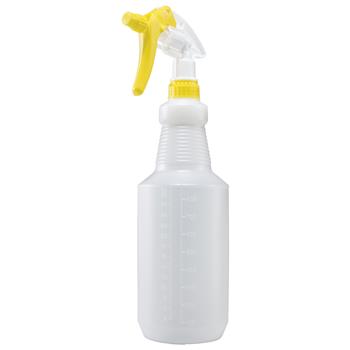 Winco Plastic Spray Bottle, 28 oz, Yellow