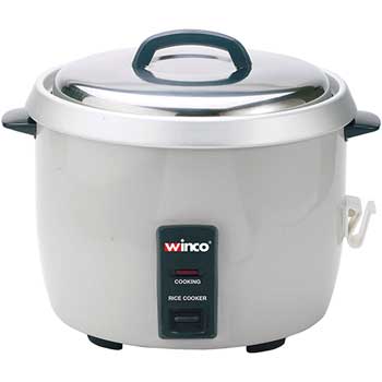 Winco Rice Cooker, Electric, 30 Cups, 120V