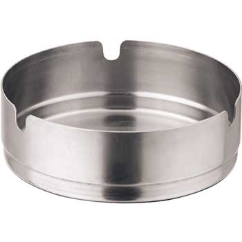 Winco Stainless Steel Ashtray, Stackable