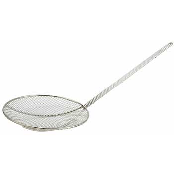 Winco 9&quot; Wire Skimmer, Nickel Plated