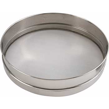 Winco 12&quot; Sieve, Stainless Steel Rim and Mesh