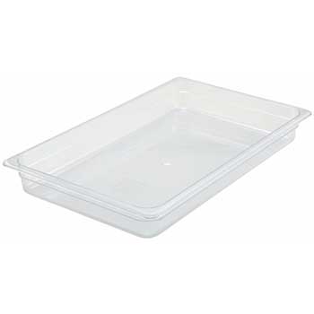 Winco PC Food Pan, Full-size, 2-1/2&quot;