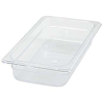 Winco PC Food Pan, 1/3 Size, 2-1/2&quot;