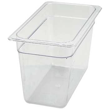 Winco PC Food Pan, 1/3 Size, 8&quot;