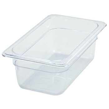 Winco PC Food Pan, 1/4 Size, 4&quot;