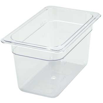 Winco PC Food Pan, 1/4 Size, 6&quot;