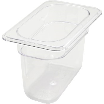 Winco PC Food Pan, 1/9 Size, 5 1/2&quot;