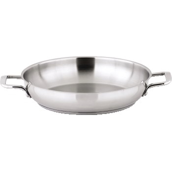 Winco Omelet Pan, Stainless Steel, 12 1/2&quot;