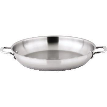 Winco&#174; Omelet Pan, Stainless Steel, 14&quot;