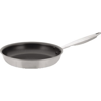 Winco&#174; Tri-Gen™ Tri-Ply Stainless Steel Non-Stick Fry Pan, 10&quot;