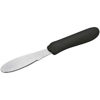 Winco Sandwich Spreader, 3 5/8&quot; x 1 1/4&quot;, Black