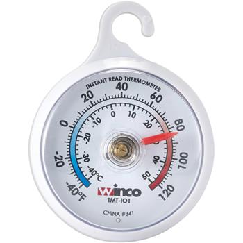 Winco Indoor/Outdoor Thermometer, -40&#176;F to 120&#176;F, White