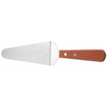 Winco&#174; Pie Server w/Offset, Wooden Hdl, 4-7/8&quot; x 2-3/8&quot; Blade