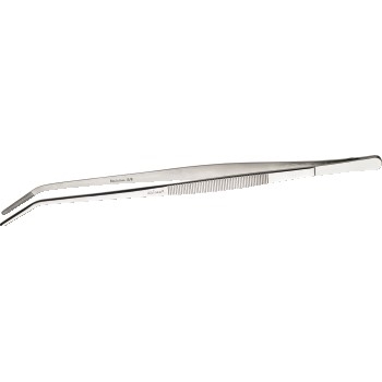 Winco Plating Tongs, Curved, 10&quot;