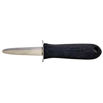Winco&#174; 5 7/8&quot; Oyster/Clam Knife, Soft Grip Handle