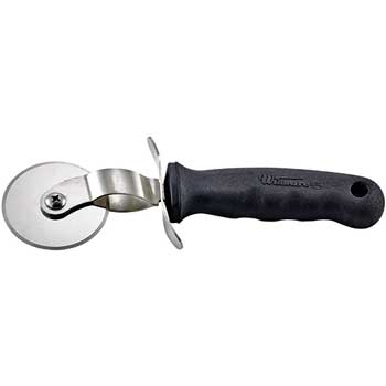 Winco Small Pizza Cutter, 2-1/2&quot; Wheel Blade, Soft Grip Hdl, NSF