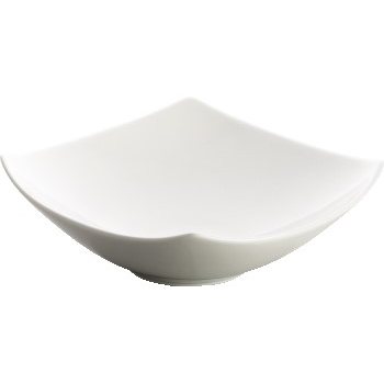 Winco Lera™ Bright White Porcelain Square Plate, 4 1/4&quot;&quot;, 36 /CS