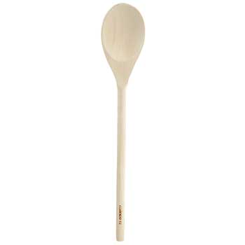 Winco Stirring Spoons, 16&quot;, Wood, Dozen