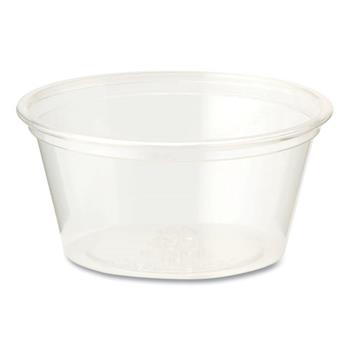 World Centric PLA Clear Cold Cups, Souffle, 2 oz, Clear, 2,000/CT