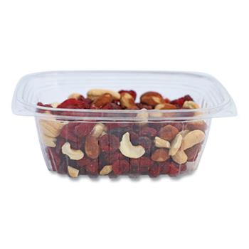 World Centric PLA Rectangular Deli Containers, 12 oz, 4.8 x 5.9 x 2.1, Clear, 900/CT