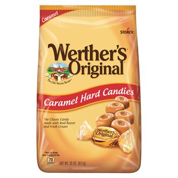 Werther&#39;s Original Hard Candies, 30 oz Bag, 6 Bags/Case