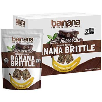 Barnana Banana Chocolate Bites, 3.5 oz., 10/CS