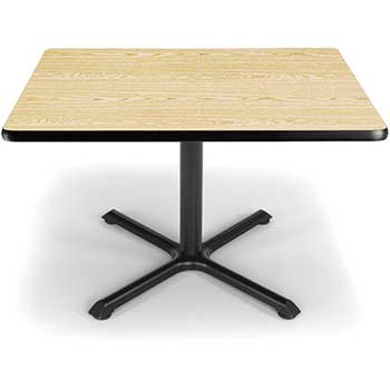 OFM XT36SQ-OAK Square Multi-Purpose Table, 36&quot;, Oak