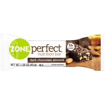 ZONE Perfect Dark Chocolate Almond Bar, 1.58 oz., 12/BX