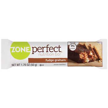 ZONE Perfect Fudge Graham Bar, 1.76 oz., 12/BX