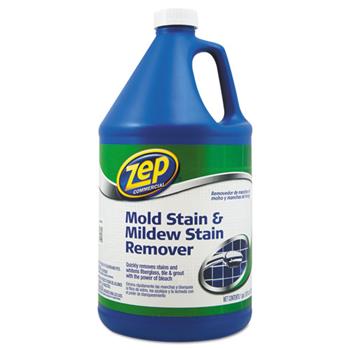 Zep Commercial Mold Stain and Mildew Stain Remover, 1 gal Bottle