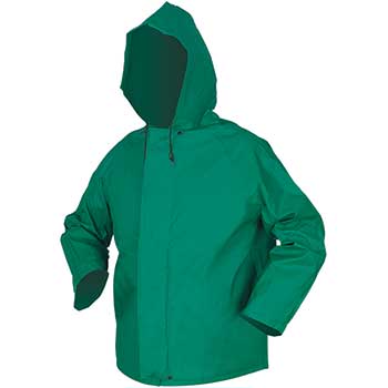 MCR Safety Dominator Jacket, Attached Hood, Green, 3XL