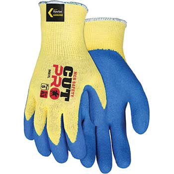 MCR Safety Flex Tuff&#174; 2 Kevlar&#174;, Cut Resistant, Blue Palm, Large, 12/PK