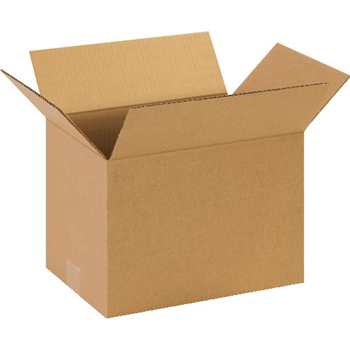 W.B. Mason Co. Corrugated Boxes, 13&quot; x 9&quot; x 9&quot;, Kraft, 25/Bundle