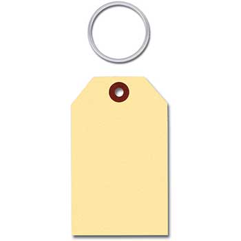 Auto Supplies Manila Key Tags, With Rings Separate, 1000/BX