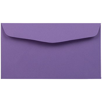 JAM Paper #6 3/4&quot; Business Premium Envelopes, 3 5/8&quot; x 6 1/2&quot;, Violet Recycled, 1000/CT