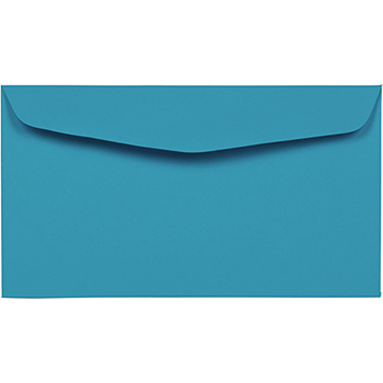 JAM Paper #6 3/4&quot; Business Premium Envelopes, 3 5/8&quot; x 6 1/2&quot;, Blue Recycled, 25/PK