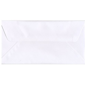 JAM Paper #16 Commercial Envelopes with Wallet Flap, 6&quot; x 12&quot;, White, 1000/CT