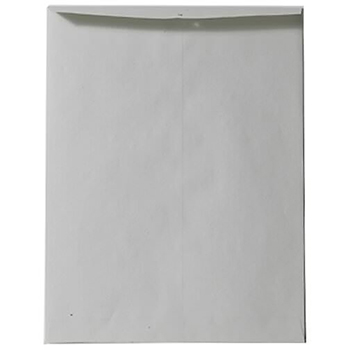 JAM Paper Open End Catalog Recycled Envelope, 22&quot; x 27&quot;, Gray Kraft, 125/PK