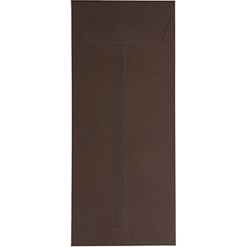 JAM Paper #14 Policy Premium Envelopes, 5&quot; x 11 1/2&quot;, Chocolate Brown Recycled, 500/CT