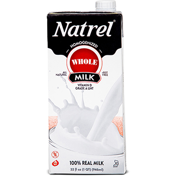 Natrel&#174; Whole Milk, 32 oz. Resealable Carton
