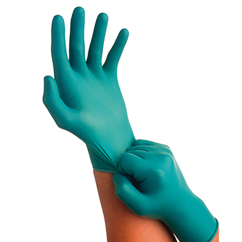 AnsellPro Robust Disposable Nitrile Glove, 4.7 mil, Powder Free, Standard Cuff, Smooth Grip, XL, 100/BX