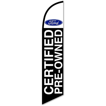 Auto Supplies Swooper Banner, Ford Certified