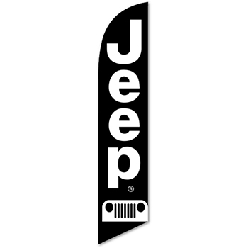 Auto Supplies Swooper Banner, Jeep