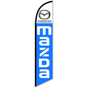 Auto Supplies Swooper Banner, Mazda