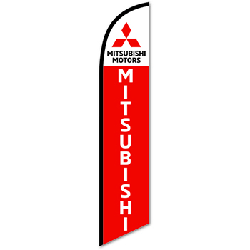 Auto Supplies Swooper Banner, Mitsubishi